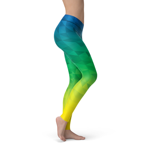 Leslie Beach Triangles - Luxy Leggings
